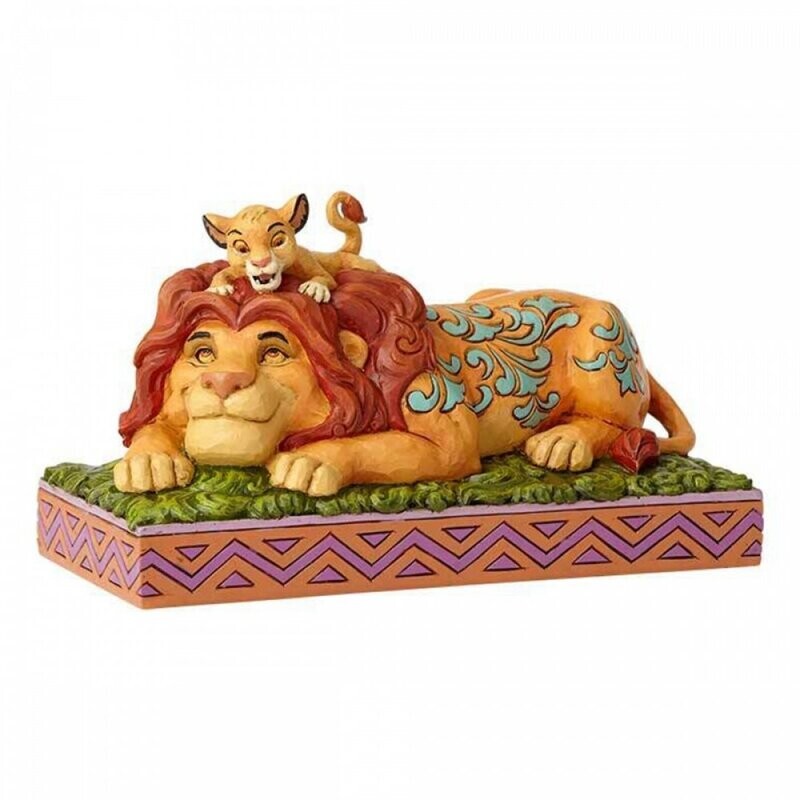 Simba e Mufasa - H 11 Cm - 6000972 Disney Traditions