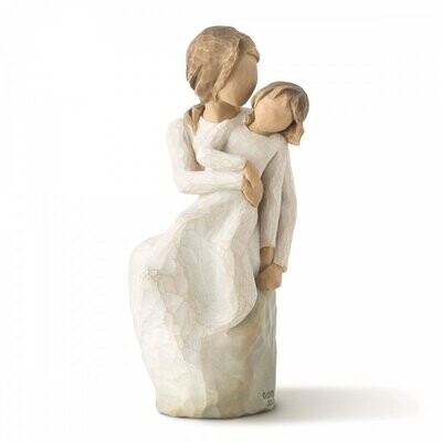 MADRE E FIGLIA H. 16 cm. -  27270  WILLOW TREE