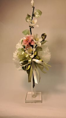 Vasetto con Fiori di Vetro, Profumatore - VP2/A37, A44