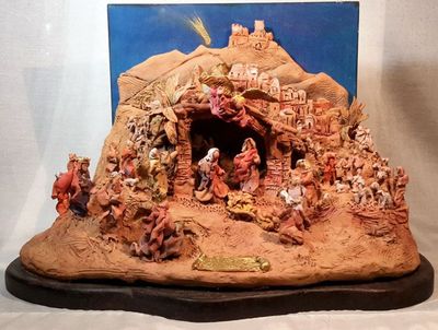 Presepe in Cotto c/Paesaggio -2010/P7