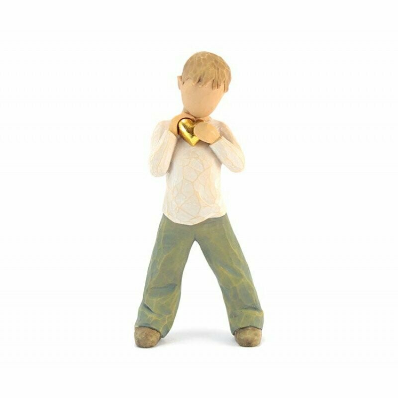 HEART OF GOLD - H 14 cm - 26142 HEART OF GOLD - H 14 cm - 26142