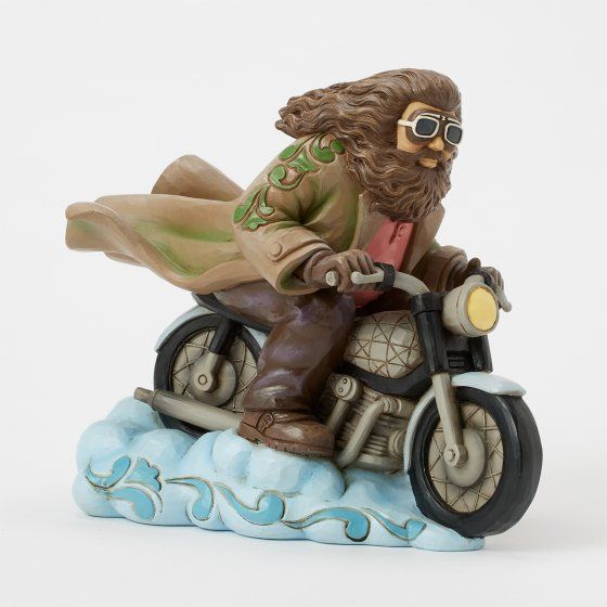 HAGRID IN BICICLETTA - 6016704 H.17 CM.