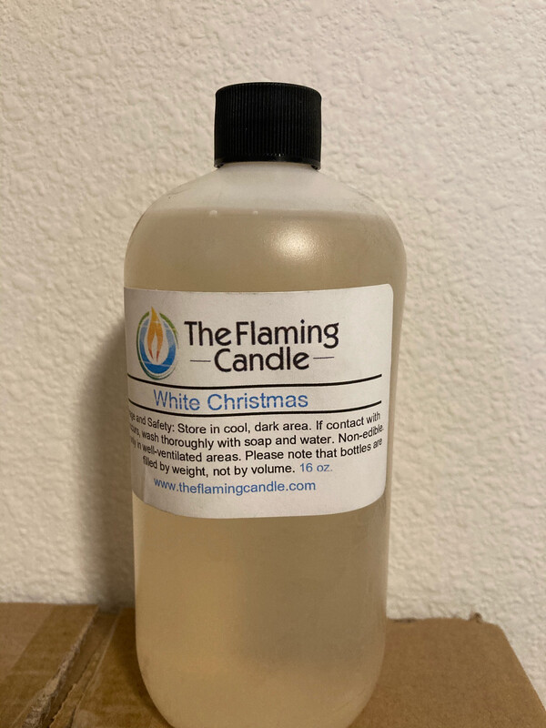 White Christmas 16oz Full Bottle