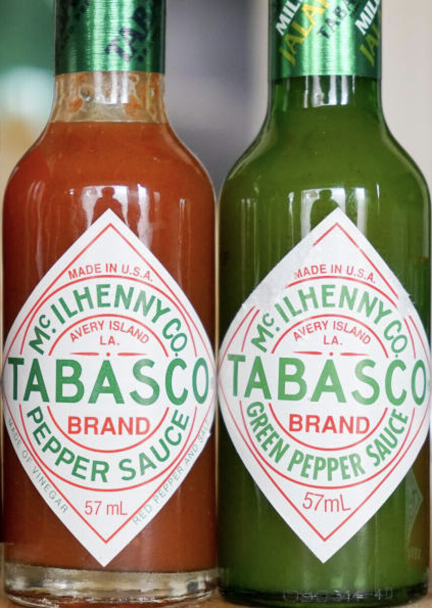 Tabasco - rouge ou vert - 60ml