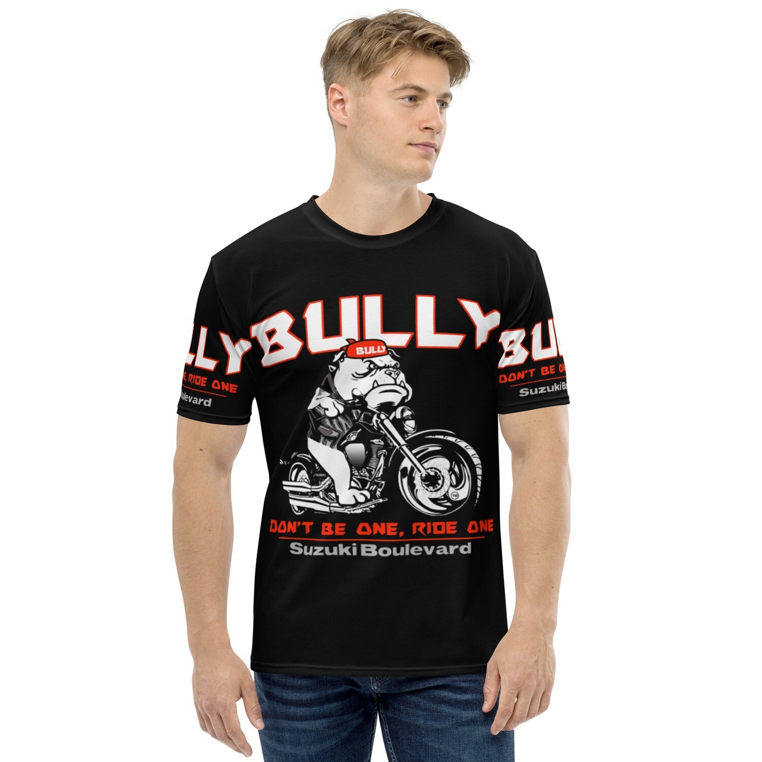 Bully Men&#39;s All-Over Tee, lightweight