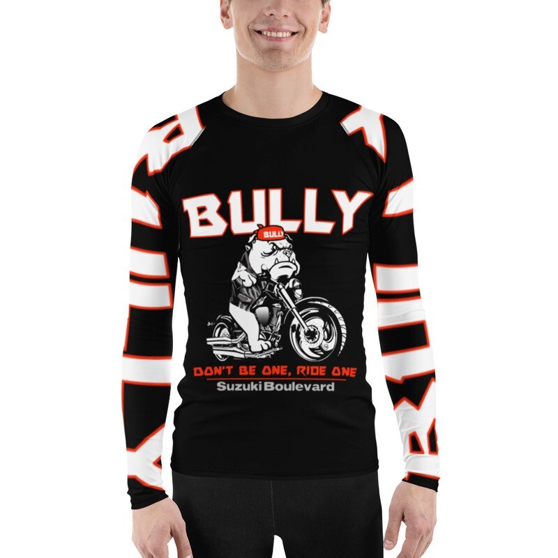 Bully All-Over Print Men&#39;s long sleeve Tee, lightweight