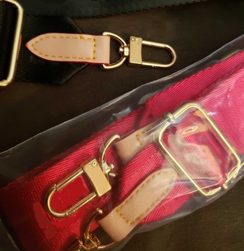 UPcycled Hand Painted Replacement Bag Strap /Resilient Elegant Links