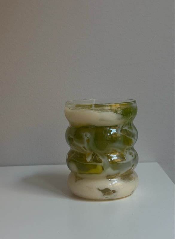 Iced matcha latte