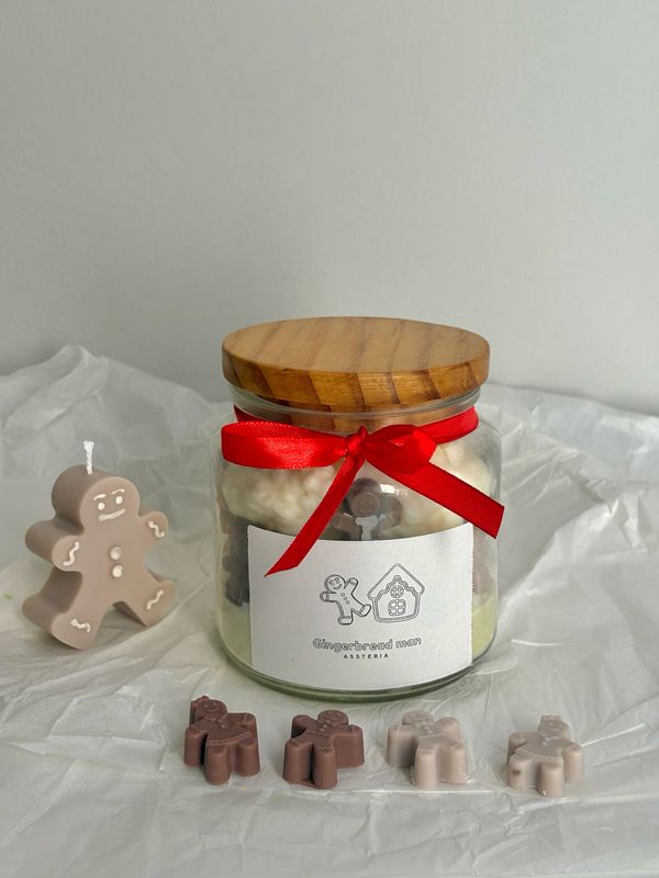 Gingerbread man cream