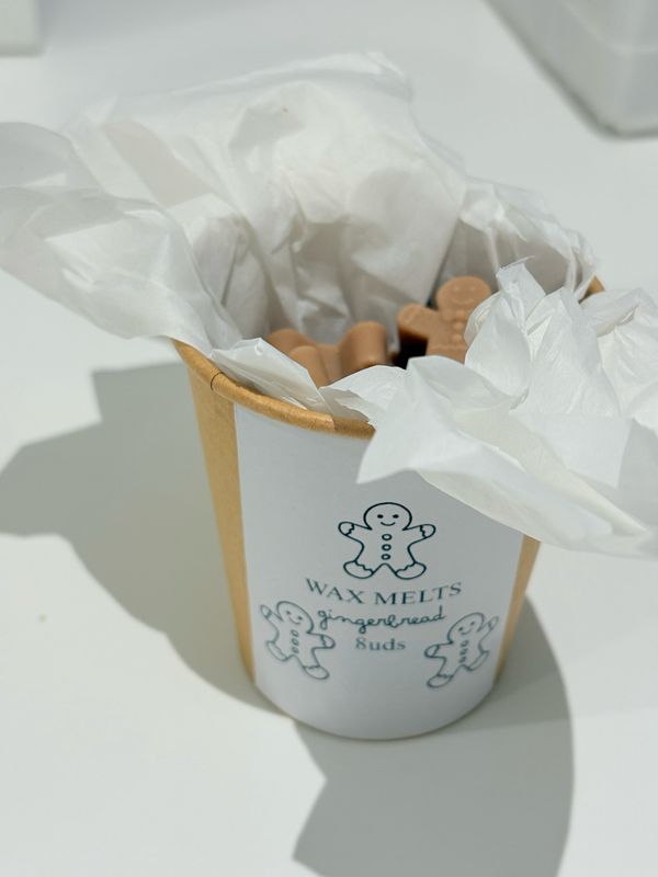 Wax melts muñecos de jengibre (8uds)