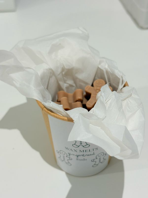 Wax melts muñecos de jengibre (8uds)