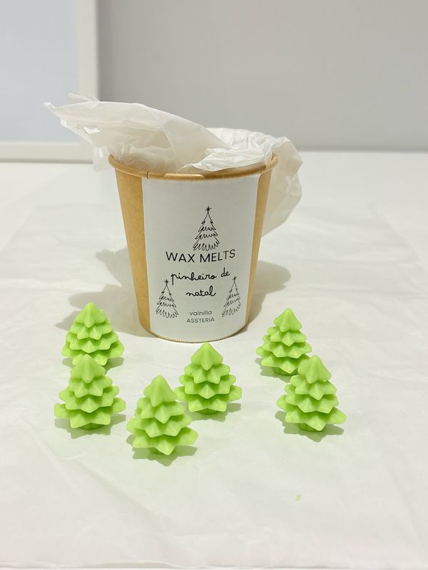 Wax melts árbol de Navidad (8uds)