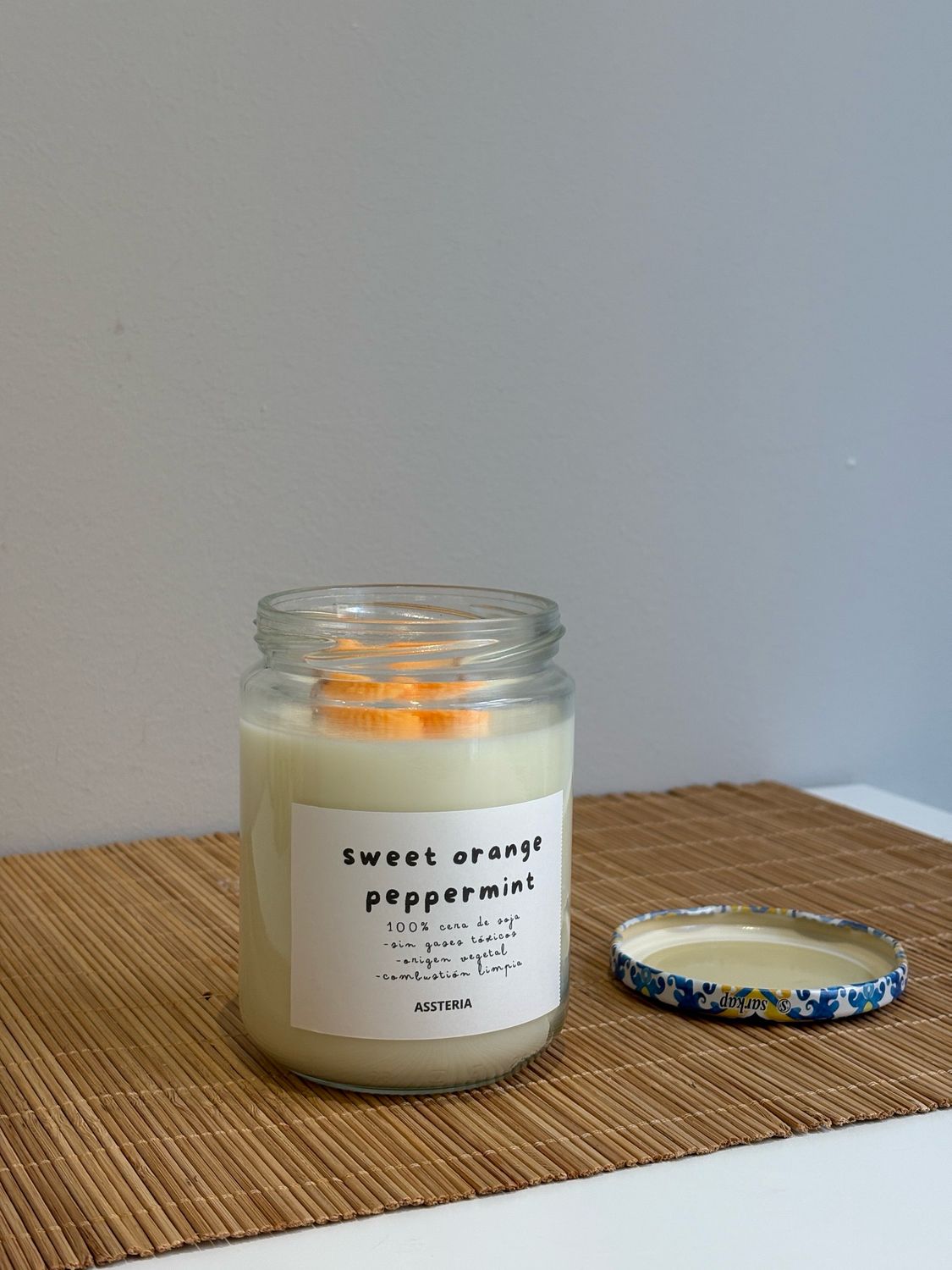 Vela aromática sweet Orange