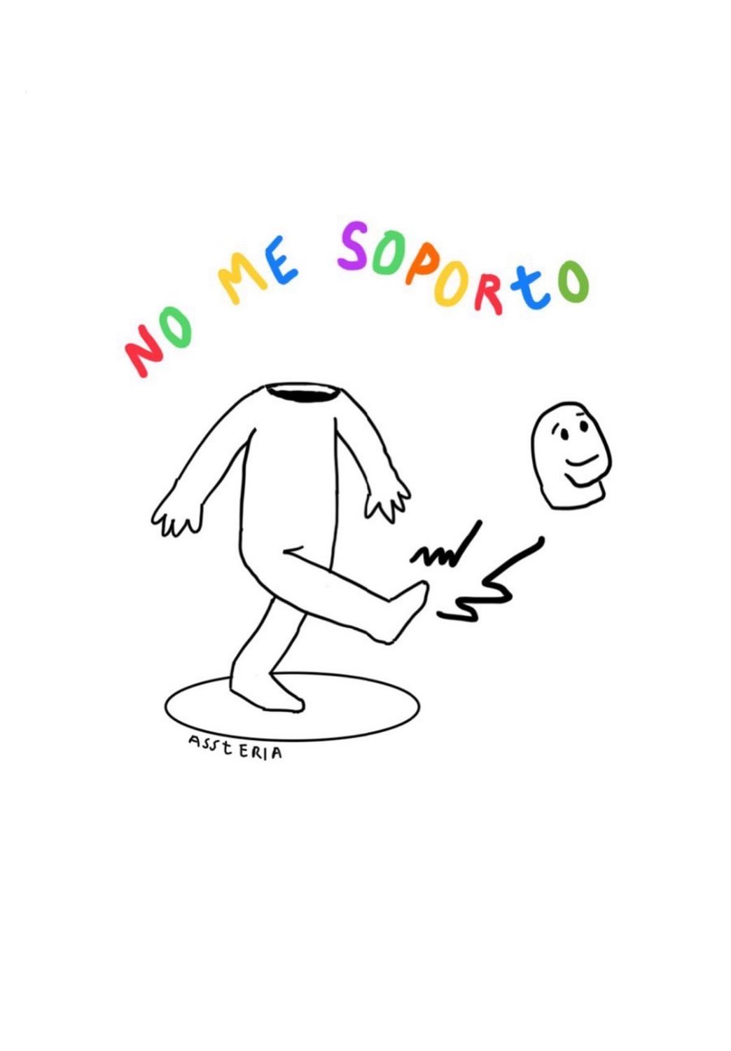 LÁMINA NO ME SOPORTO