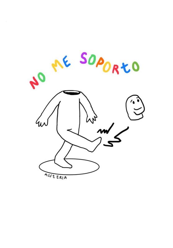 LÁMINA NO ME SOPORTO