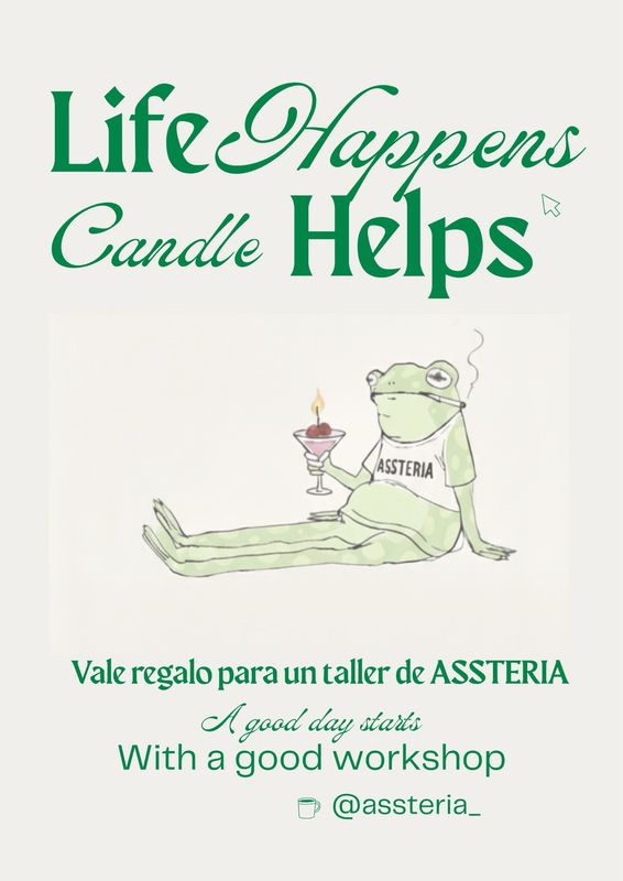 VALE REGALO PARA UN TALLER