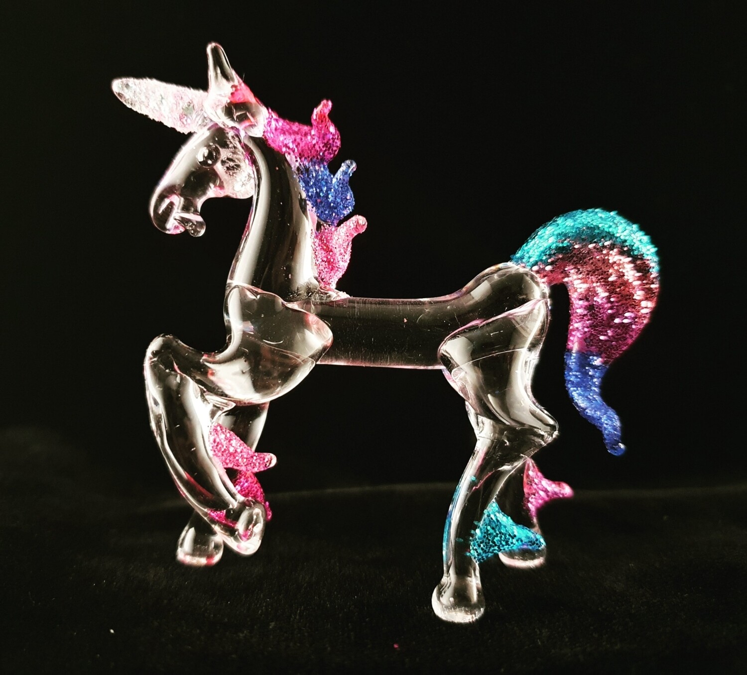 Tiny Prancing Unicorn* -Glitter- 