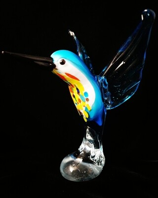 Large Light Blue Hummingbird*