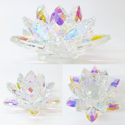 Lotus - Small* -Cut Glass Crystal-
