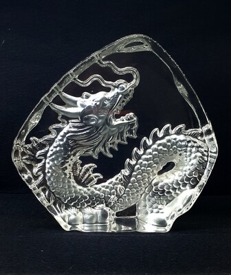 Slumped Glass Animal Impressions - Dragon *
