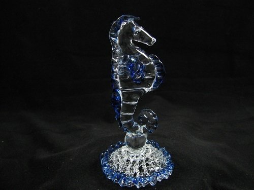 Seahorse on Lace Base Seahorse on Lace Base