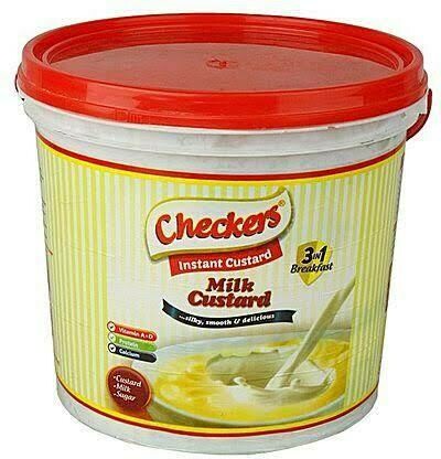 CHECKERS: Milk Custard