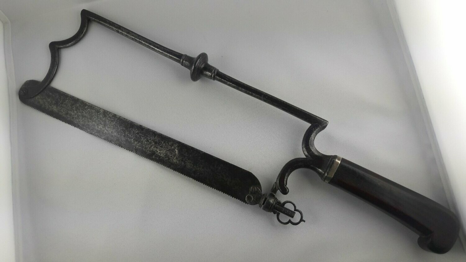 A Very Rare Forged Amputation Saw probably Italian 18th Century
