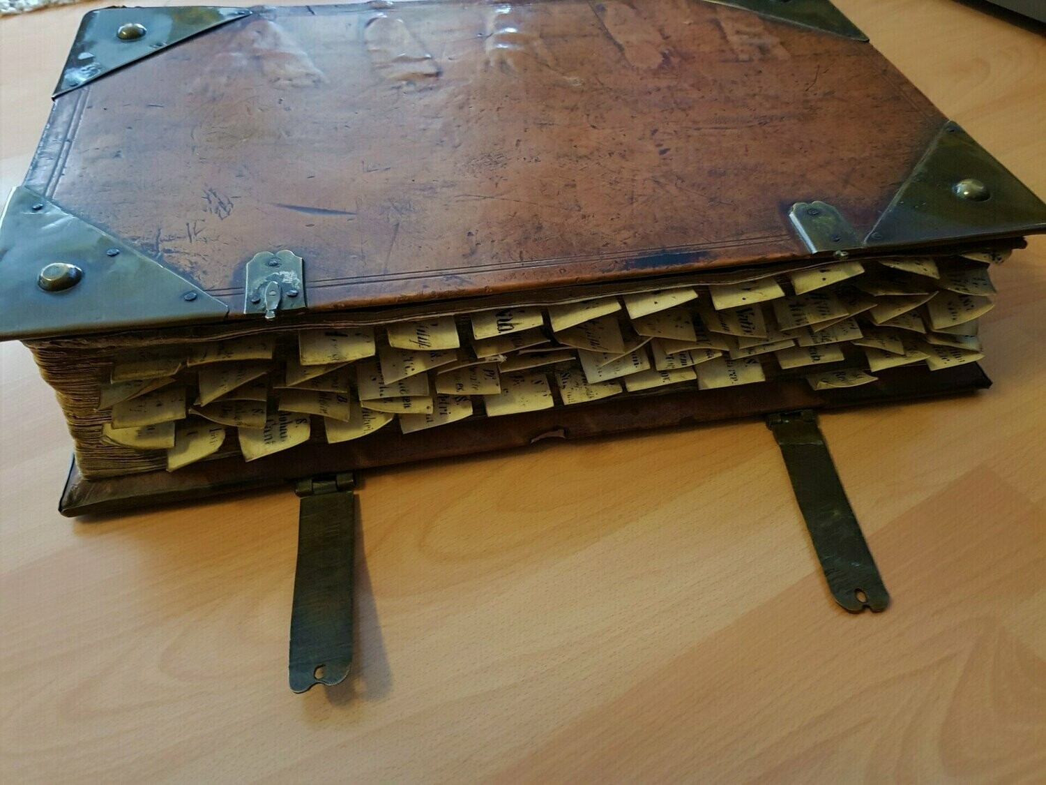 1682 Heavy Rare Large Antiphonal Parchement Paper 9 kg