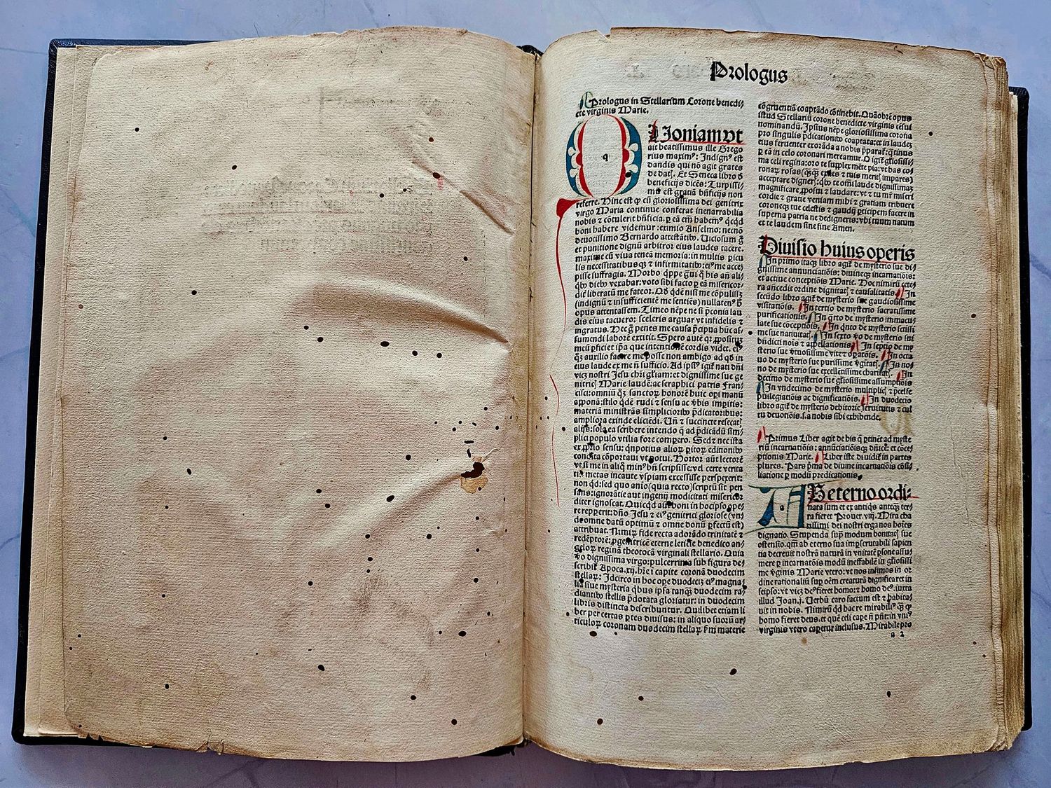 Very Rare Pelbartus de Themeswar Incunable Stellarium Coronae 1498 Good Cond
