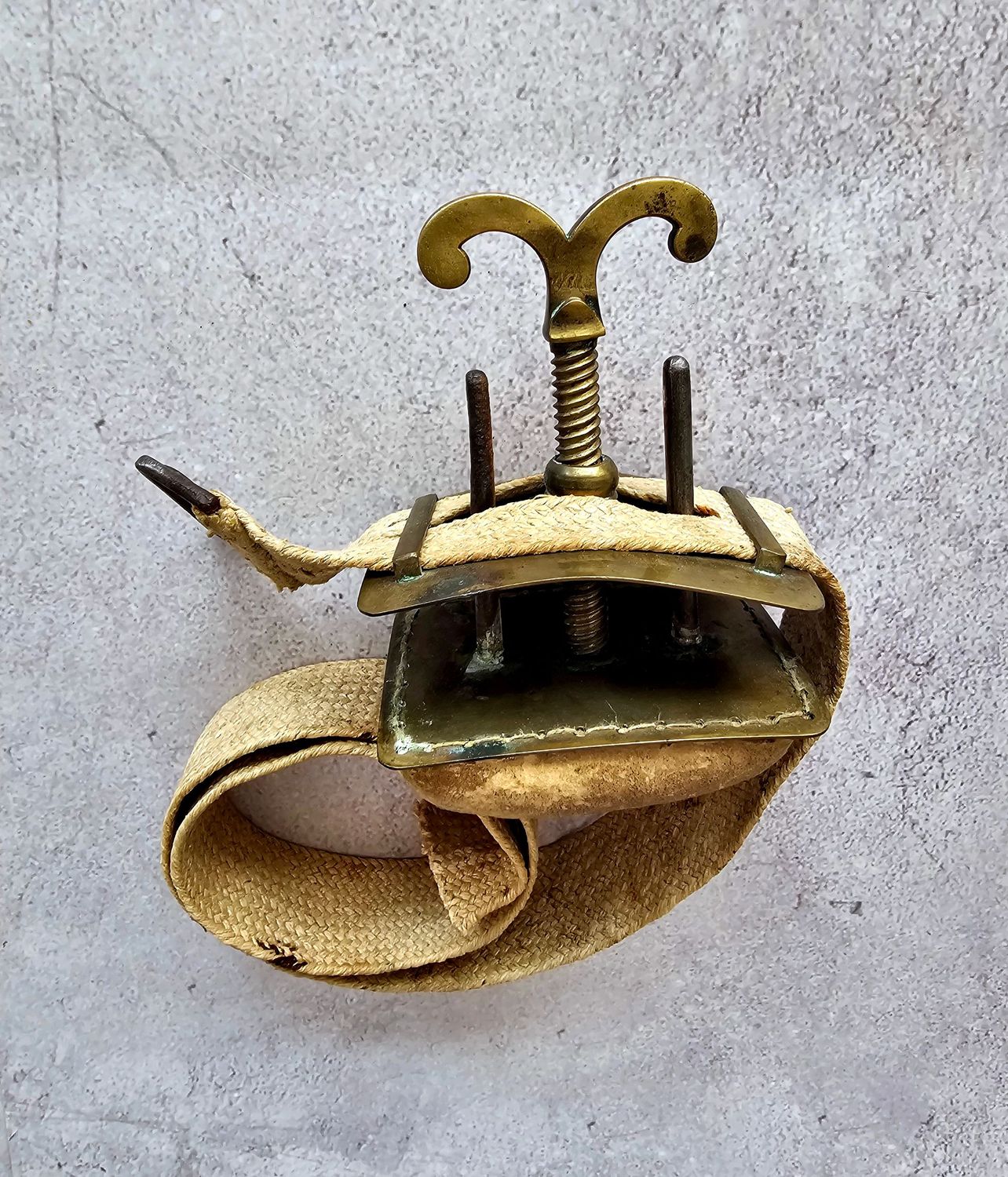 Antique Very Rare 18th Century French Amputation Tourniquet