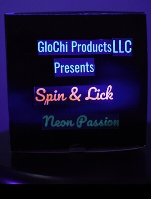 Neon Passion Spin n Lick Couples Game