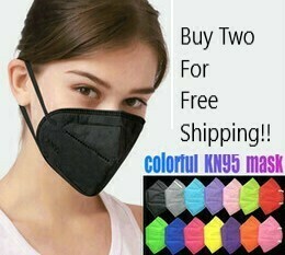 Assorted Bright Neon Color KN95 Masks Package of 20, NOW ONLY 21.99!!!!