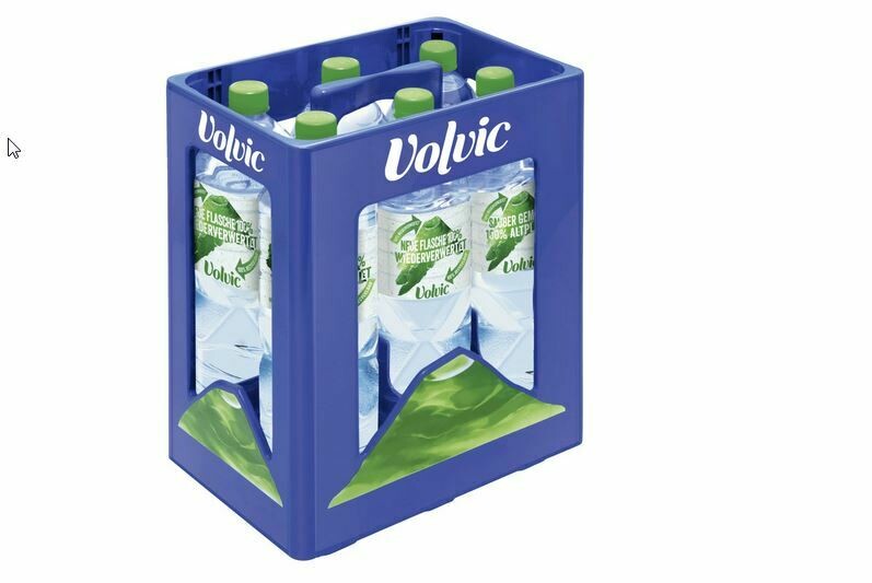1 x Kiste Volvic Naturelle 6 x 1,5 L PET