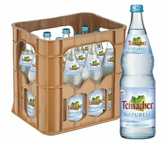 1 x Kiste Teinacher Naturell 12 x 0,7 L (Mehrweg Glas)