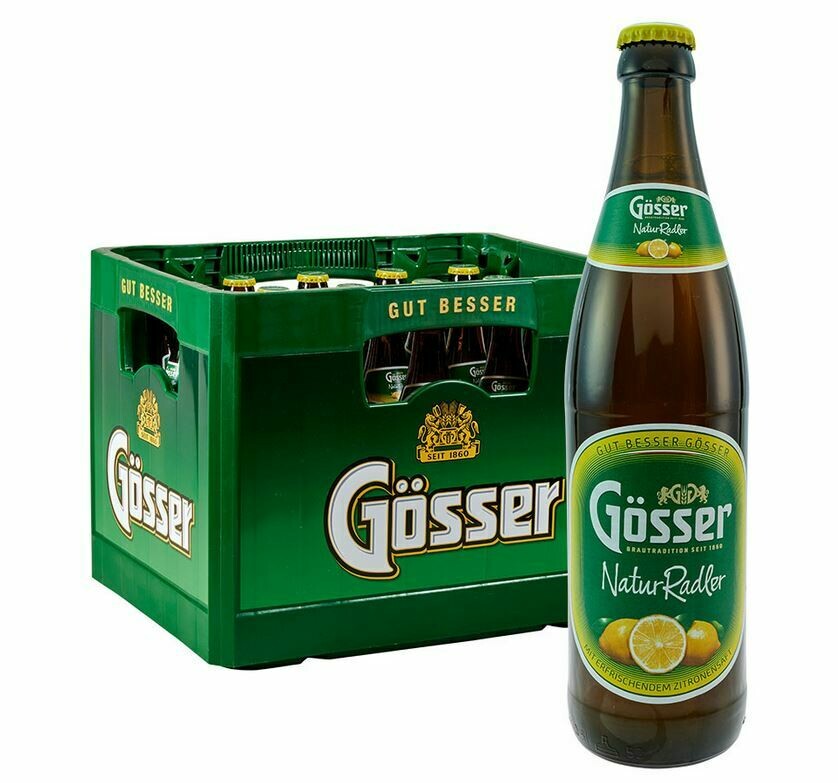 1 x Kiste Gösser Natur Radler 20x0,5l (Mehrweg)