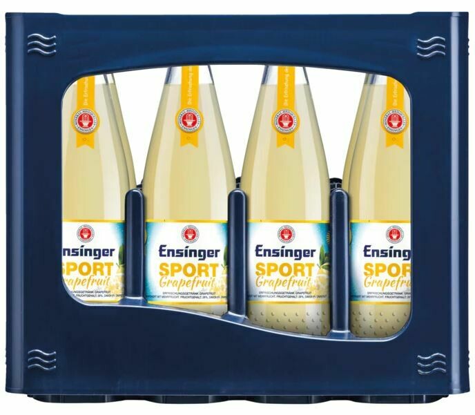 1 x Kiste Ensinger Sport Grapefruit 12 x 0,75 L (Mehrweg)