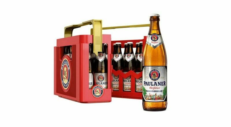 1 x Kiste Paulaner Weißbier Kristalklar 20 x 0,5 l (Glas Mehrweg)