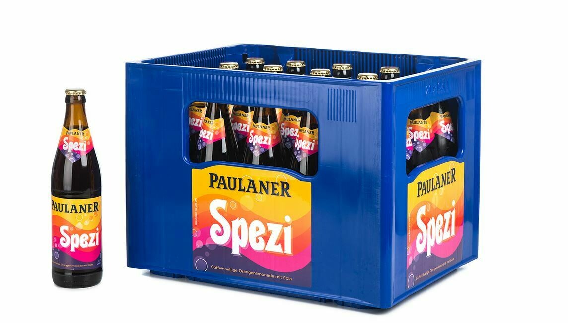 1 x Kiste Paulaner Spezi 20 x 0,5 l (Glas Mehrweg)