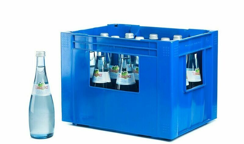 1 x Kiste Teinacher Gourmet Naturell 15 x 0,5 L (mehrweg Glas)