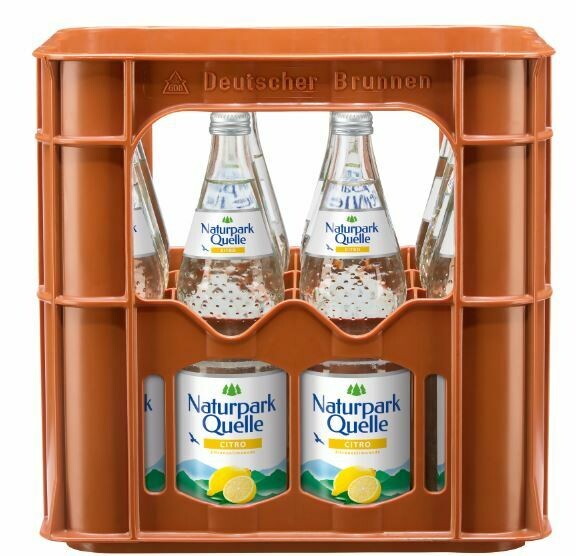 1 x Kiste Naturpark Quelle Zitrone 12 x 0,7 L (Mehrweg Glas)