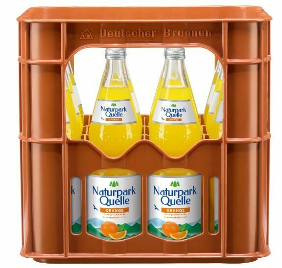 1 x Kiste Naturpark Quelle Orange 12 x 0,7 L (Mehrweg Glas)