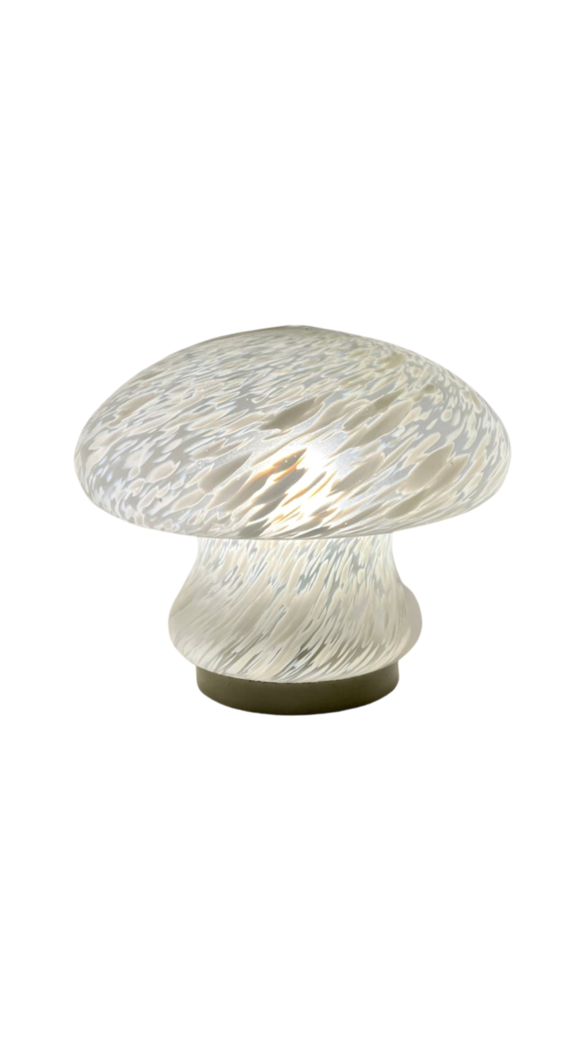 Lampe de table champignon Murano