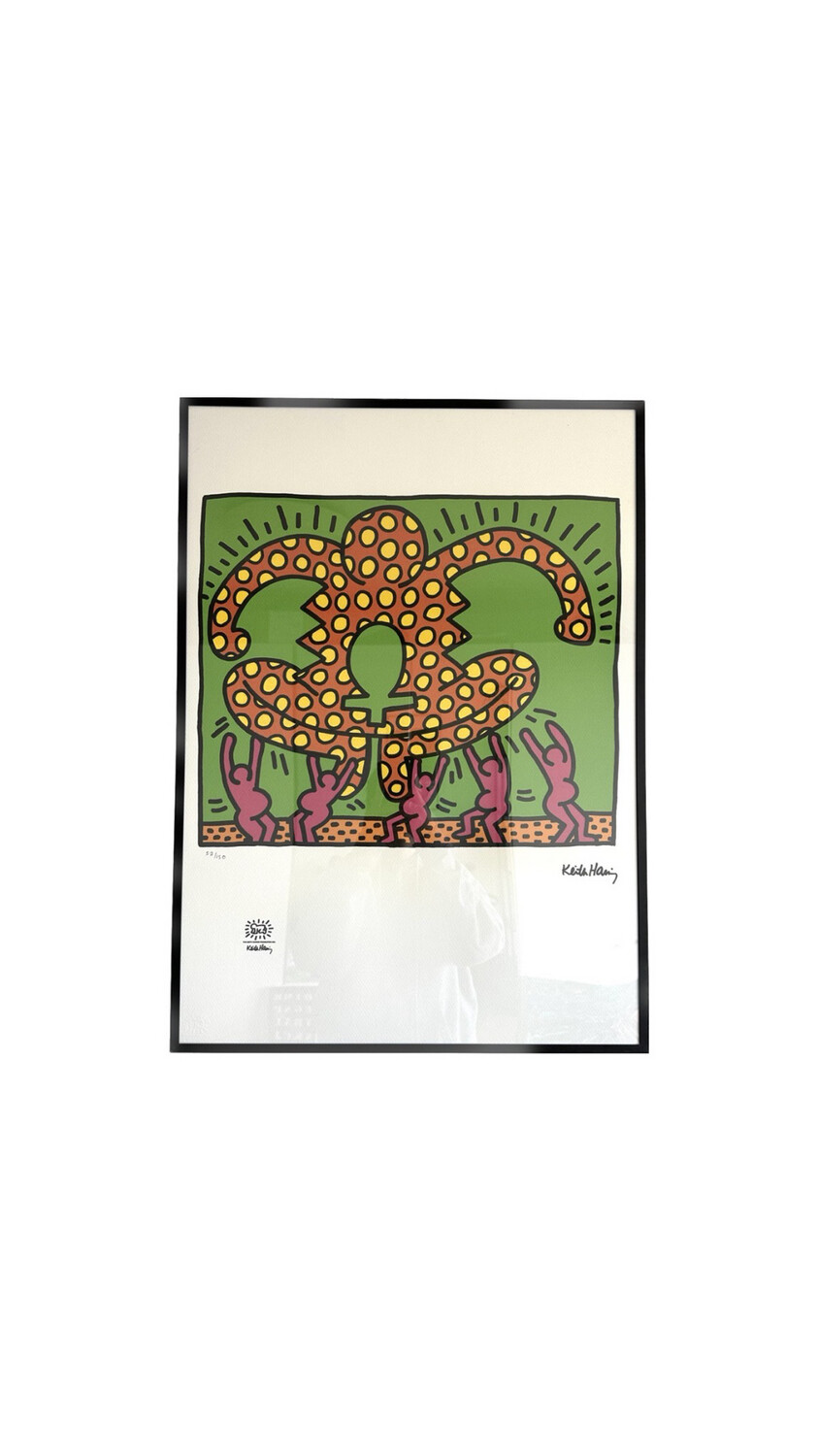 Keith Haring limited edition 57/150