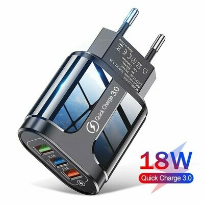 USB Fast Charger 3.0 4.0 Universal Wall Mobile Chargers for iPhone 11 Samsung Huawei Charger