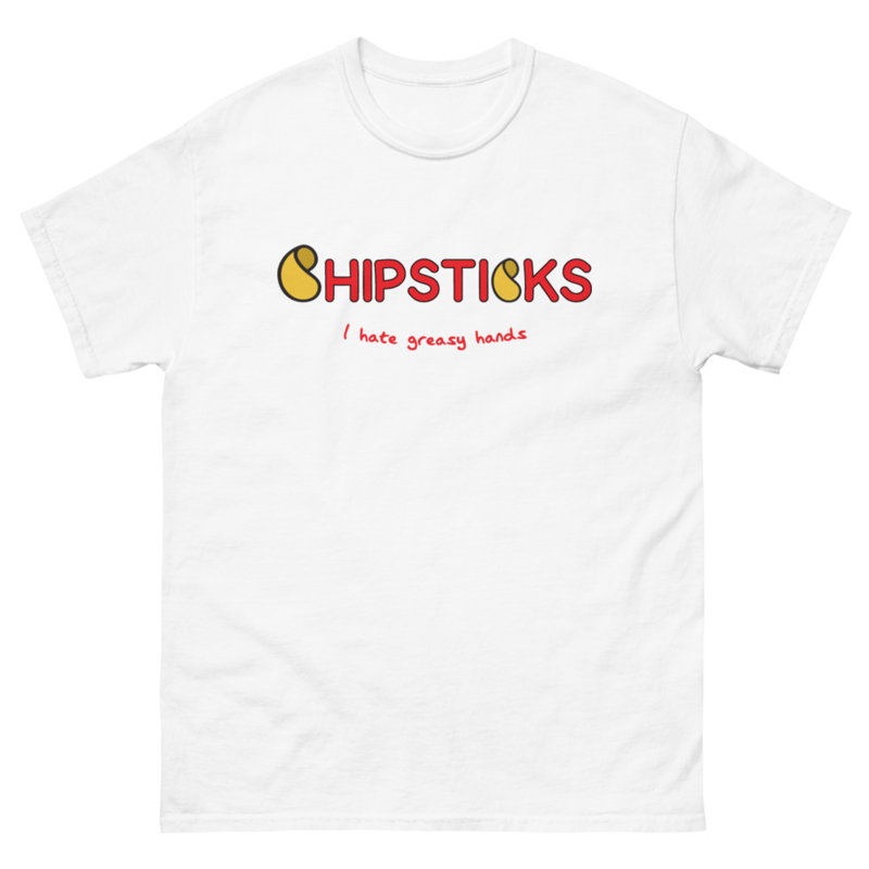 &quot;I hate greasy hands&quot; Men&#39;s heavyweight tee