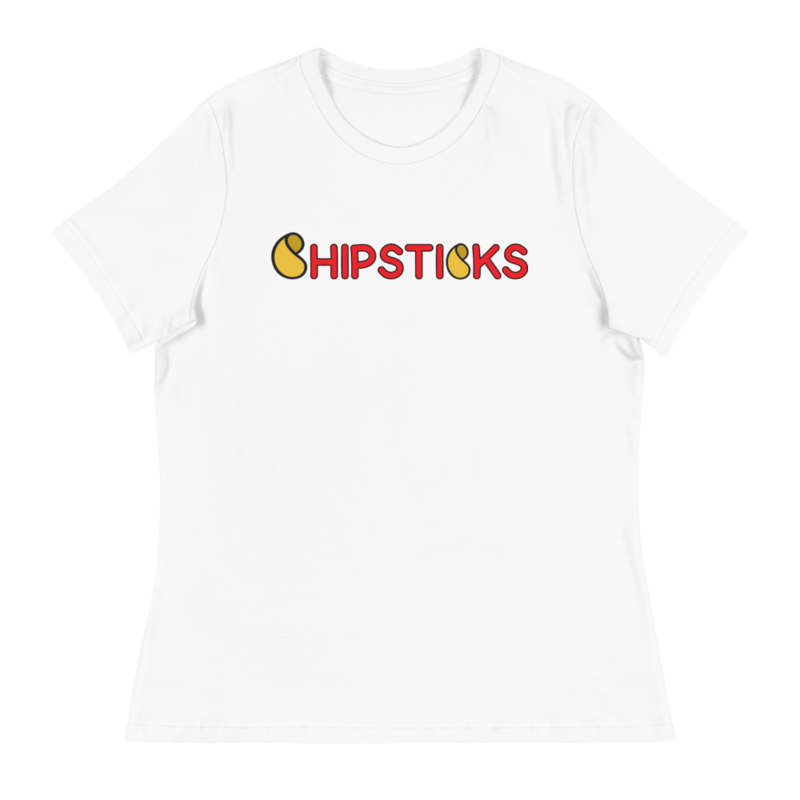 Chipsticks Logo Women&#39;s Relaxed T-Shirt