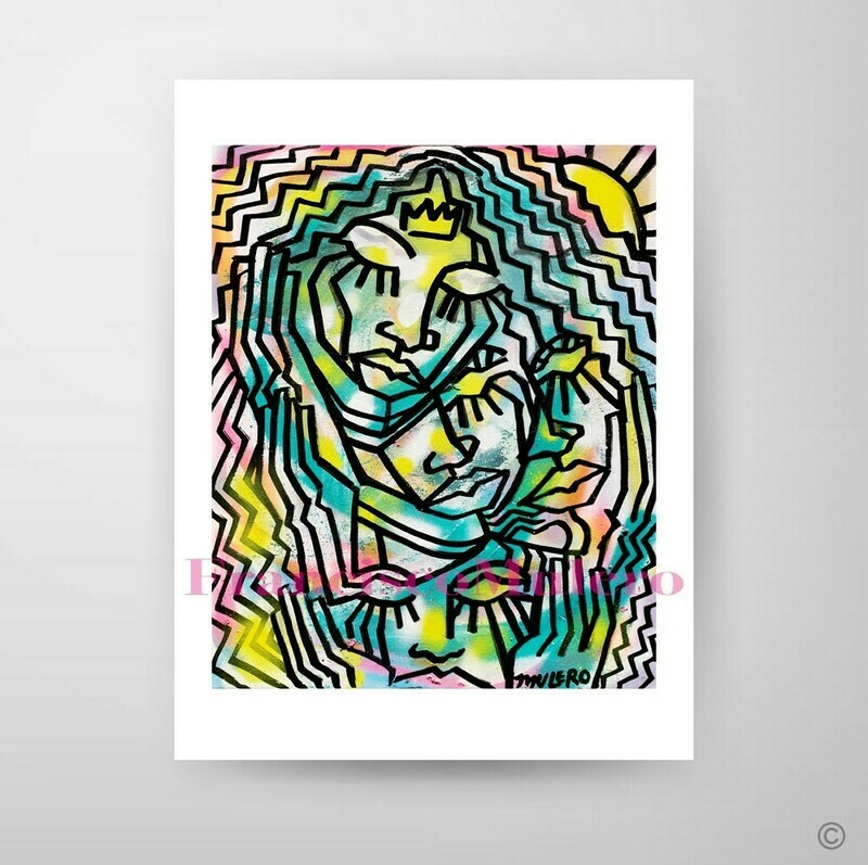 SISTERS , Signed Art Print By Francisco Mulero