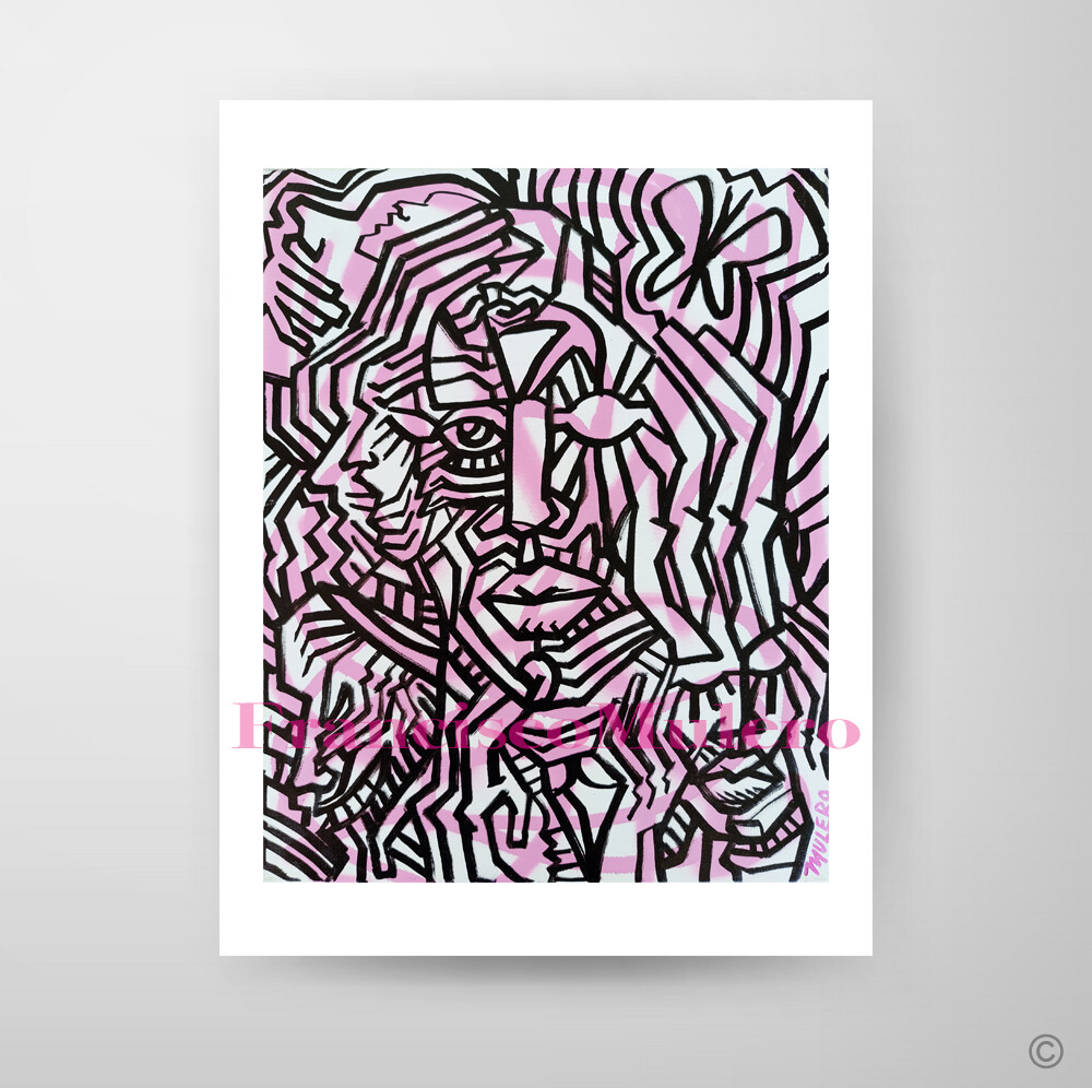 The Thinker #2 Signed Art Print By Francisco Mulero