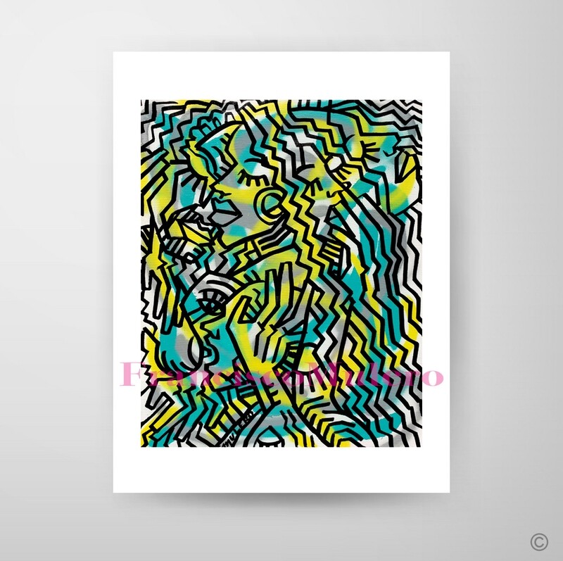 DESIRE Signed Art Print By Francisco Mulero
