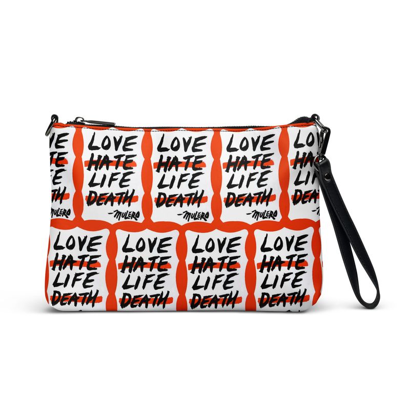 Love Life Sticker Crossbody bag